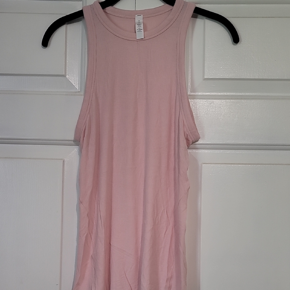 lululemon athletica Ribbed High-Neck Tank Top - Light Pink